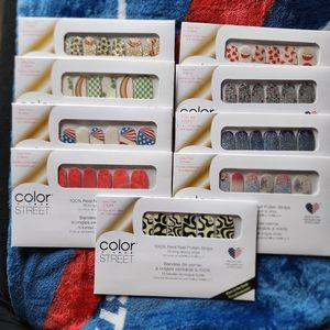 Color street holiday nail polish strips